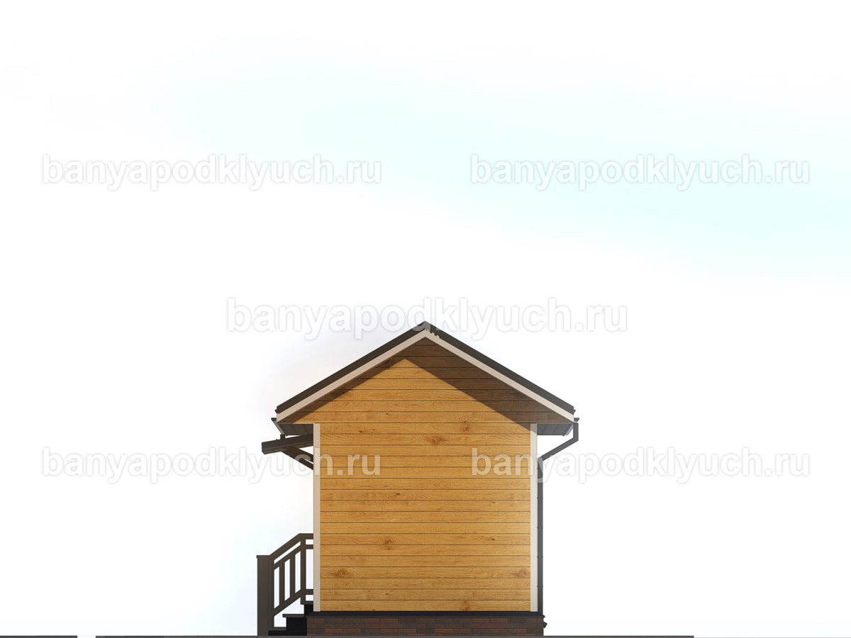 Баня из бруса 5x3 м Баня из бруса 5x3 м