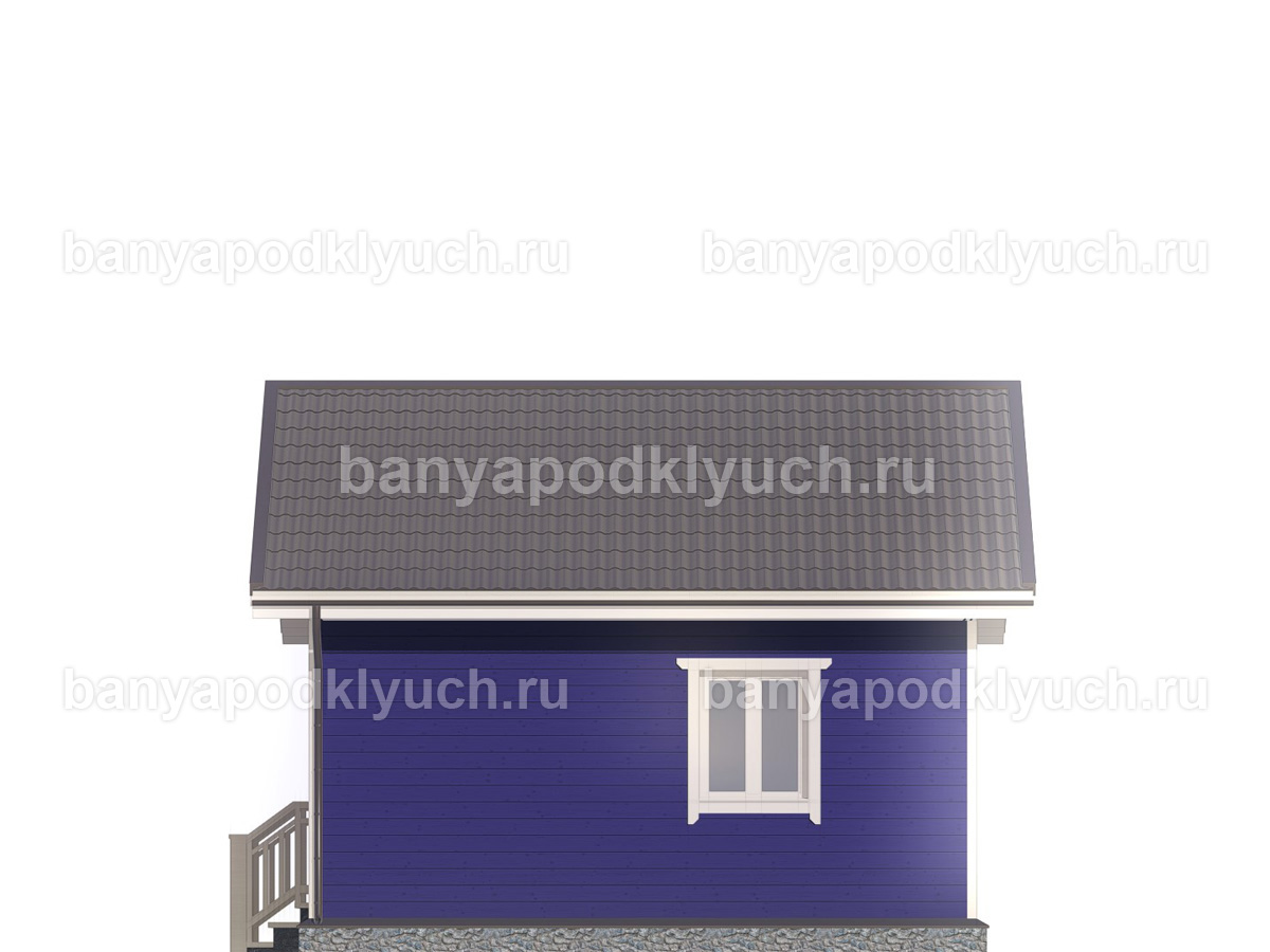 Каркасная баня 6x6 м Каркасная баня 6x6 м